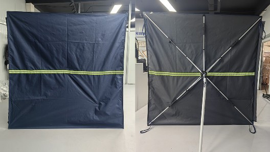 【新品上市】便攜式傘狀圍擋升級款震撼登場(chǎng)